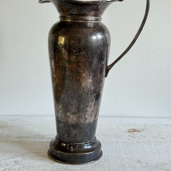Vintage Large Silver Victorian Water Pitcher - Picture 4 of 10